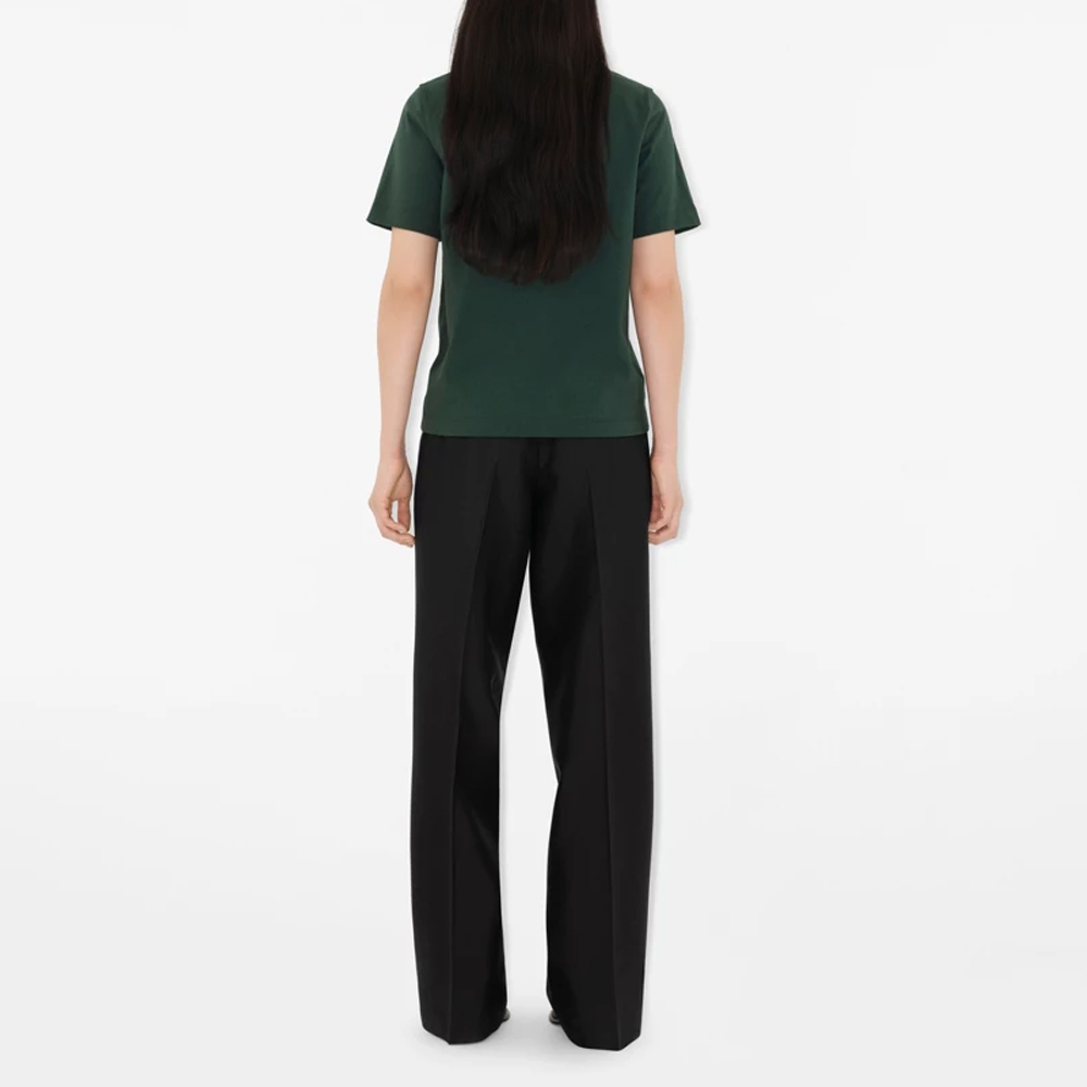 Purchase (Women) Burberry Cherry Print Crewneck Short Sleeve T-Shirt Women’s Fir Green 80896911