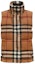 Order (W) バーバリー クラシックチェック ダウンベスト バーチブラウン 80361351