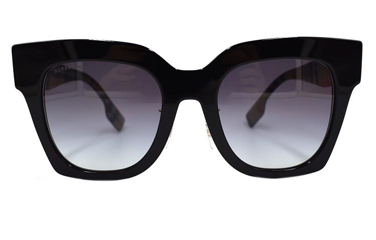 (Women) BURBERRY Classic Check Modern Holiday Travel  Sunglasses 4364F Black. B4364-F 3942/8G 圖 2