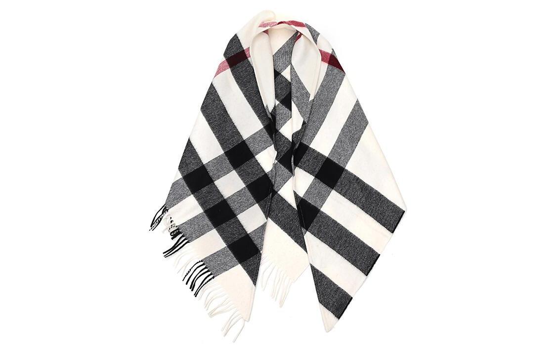 Details for (Women) Burberry Classic Check Wool Scarf Women’s Black White 40654211