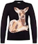 Buy (Women) Burberry Classic Deer Sweater Black 80262971