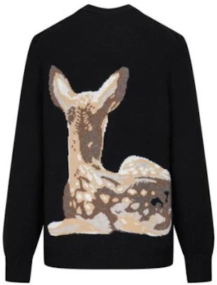 (Women) Burberry Classic Deer Sweater Black 80262971 Lookbook (Women) Burberry Classic Deer Sweater Black 80262971