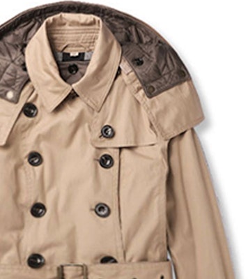 (W) Burberry經典可拆帽長版風衣卡其色 39649341 Purchase (W) Burberry經典可拆帽長版風衣卡其色 39649341