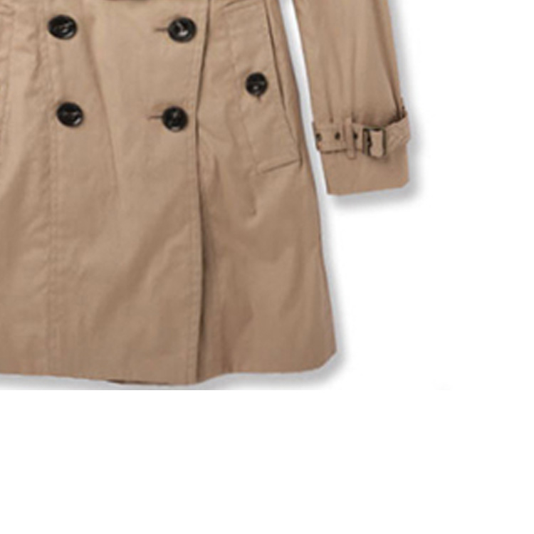 Sizing (W) Burberry經典可拆帽長版風衣卡其色 39649341