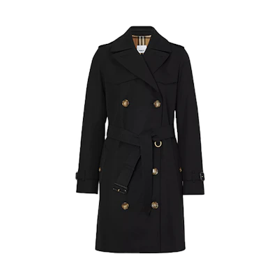 (Women) Burberry Classic Double-Breasted Black Trench Coat 80195771