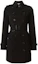 Order (Women) Burberry Classic Double-Breasted Long Sleeve Black Trench Coat 39004531