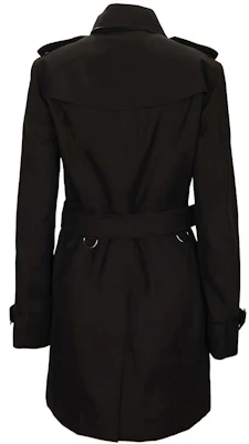 (Women) Burberry Classic Double-Breasted Long Sleeve Black Trench Coat 39004531 Lookbook (Women) Burberry Classic Double-Breasted Long Sleeve Black Trench Coat 39004531