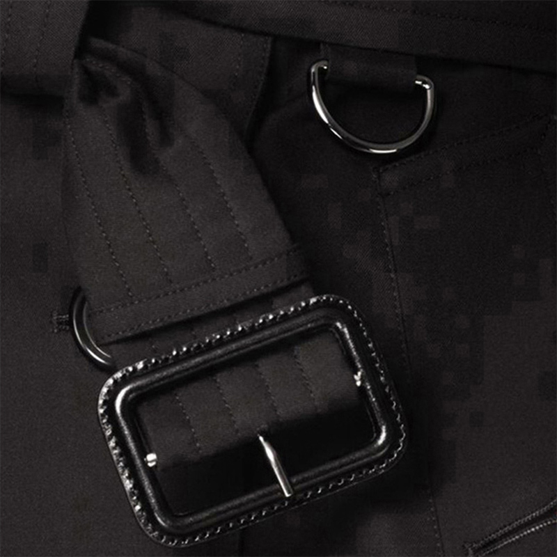 (Women) Burberry Classic Double-Breasted Long Sleeve Black Trench Coat 39004531 圖 7