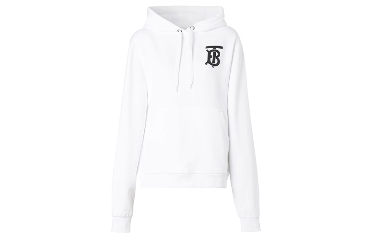 (Women) Burberry Classic Logo Hoodie - White 80243511 圖 2