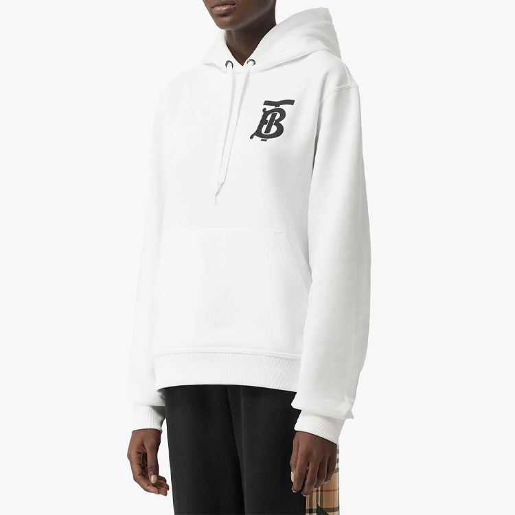 (Women) Burberry Classic Logo Hoodie - White 80243511 圖 3