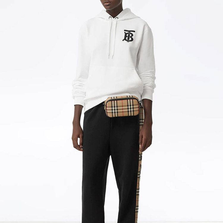 (Women) Burberry Classic Logo Hoodie - White 80243511 圖 5