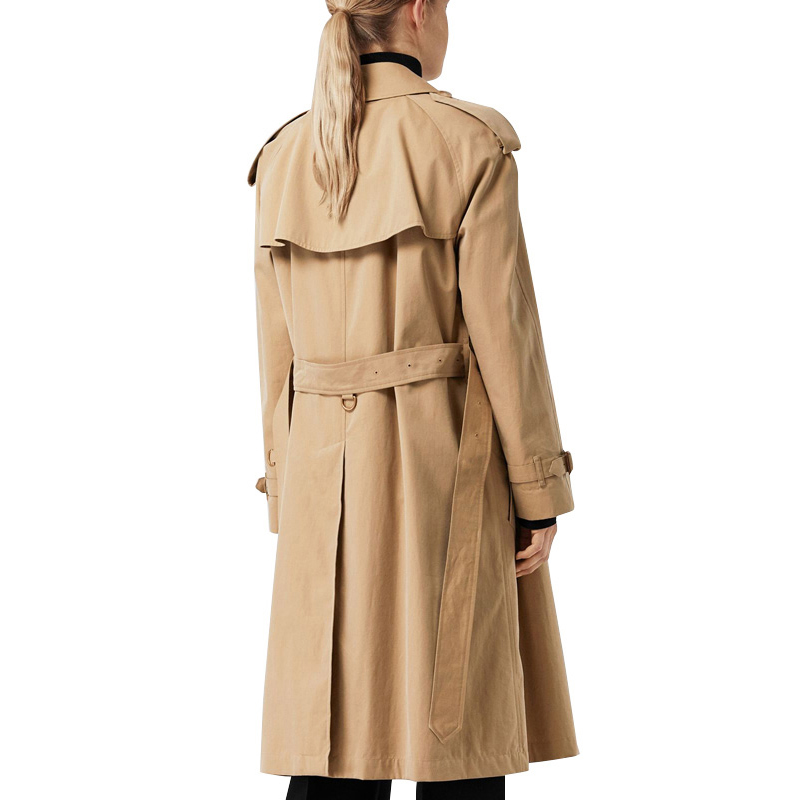 (Women) Burberry Classic Long Khaki Trench Coat for Women. 40733831 圖 4