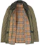 Lookbook (W) Burberry經典綠色格紋棉質菱格外套 80388001