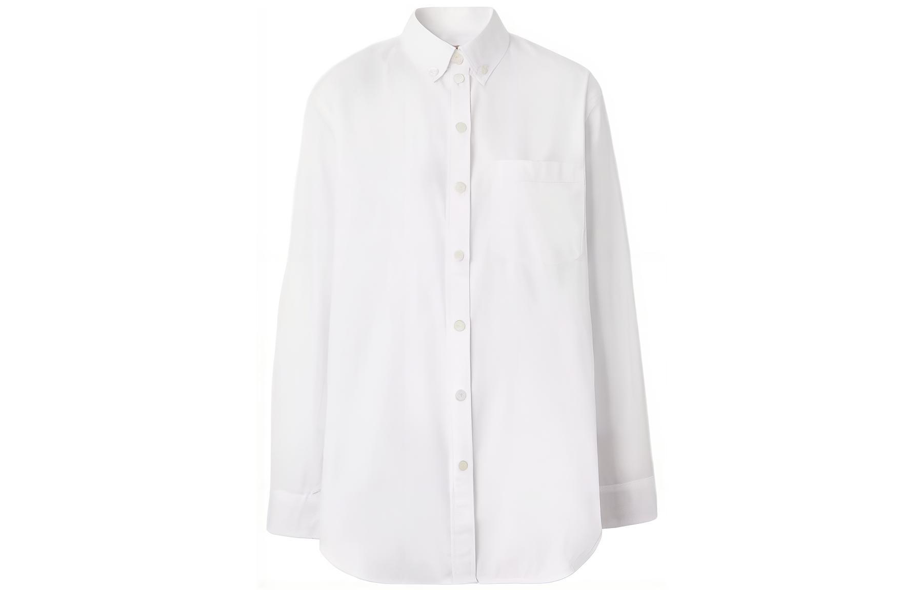 (Women) Burberry Classic Single-Breasted Casual Shirt 80621471