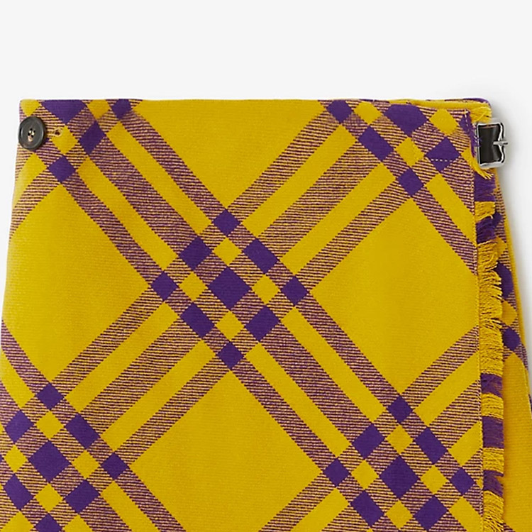 Sizing (W) Burberry Rok Casual Colorblock Motif Kotak Warna Pir. 80771981