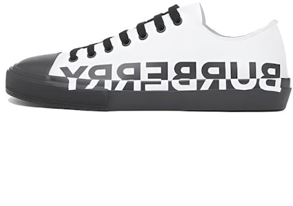 (W) Burberry Sepatu Cotton Low-Top 'Beige Logo Print' 80109101 Buy (W) Burberry Sepatu Cotton Low-Top 'Beige Logo Print' 80109101