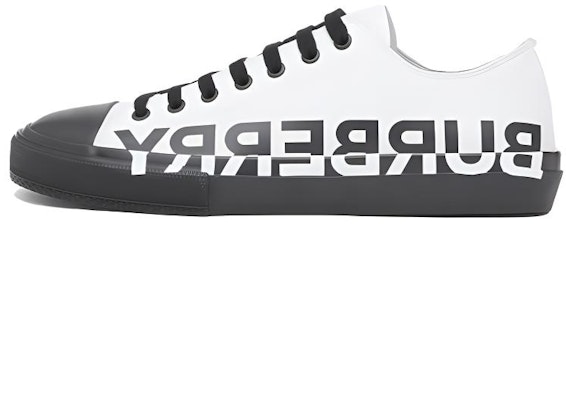 (W) Burberry Sepatu Cotton Low-Top 'Beige Logo Print' 80109101 Buy (W) Burberry Sepatu Cotton Low-Top 'Beige Logo Print' 80109101