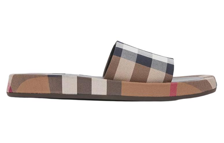 (W) Burberry Cotton Slippers 'Birch Brown Check' 圖 2