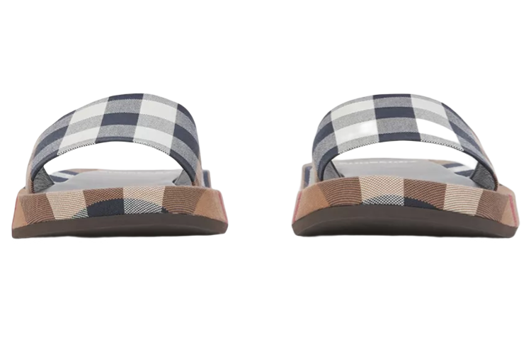 (W) Burberry Cotton Slippers 'Birch Brown Check' 圖 3