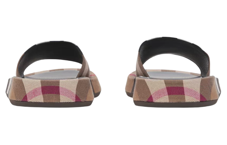 (W) Burberry Cotton Slippers 'Birch Brown Check' 圖 4