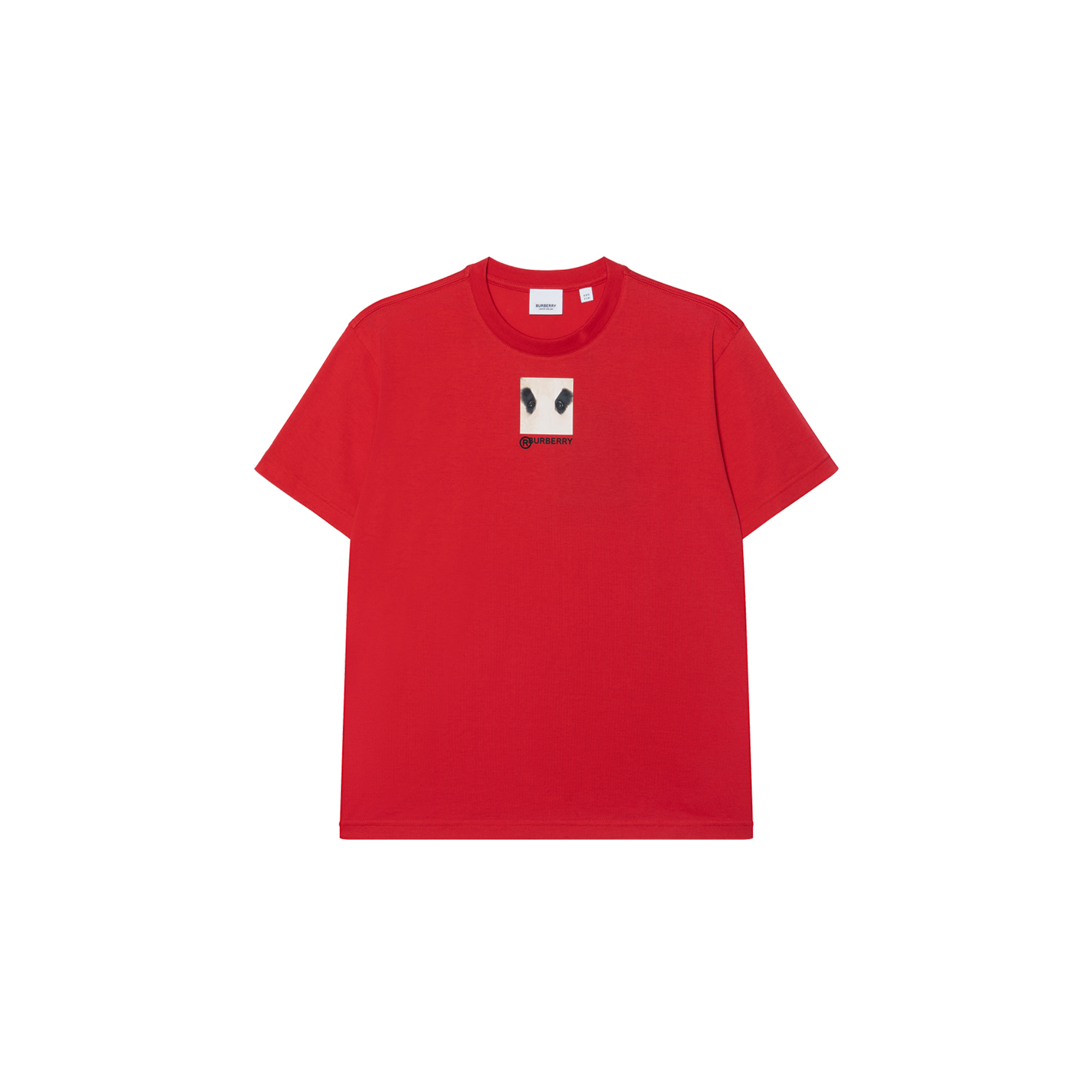 (Women) Burberry Cotton T-Shirt with Panda Eyes Print 8032114-A1460