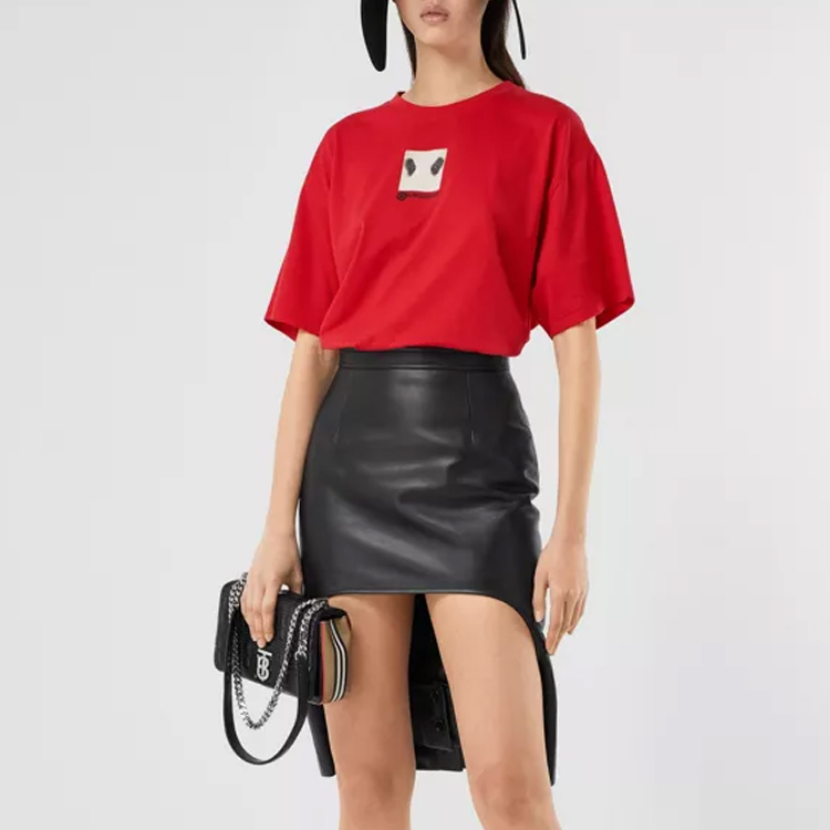 (Women) Burberry Cotton T-Shirt with Panda Eyes Print 8032114-A1460 圖 3