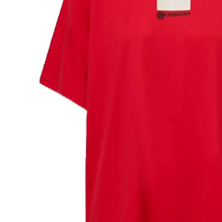 (Women) Burberry Cotton T-Shirt with Panda Eyes Print 8032114-A1460 圖 8