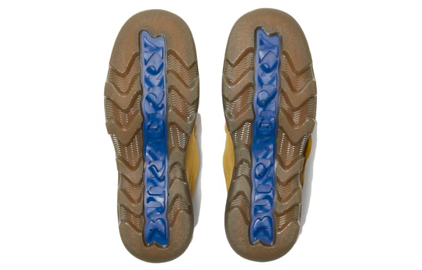 (W) Burberry Creeper 'Equestrian Knight Check Insole - Yellow Brown' 圖 6