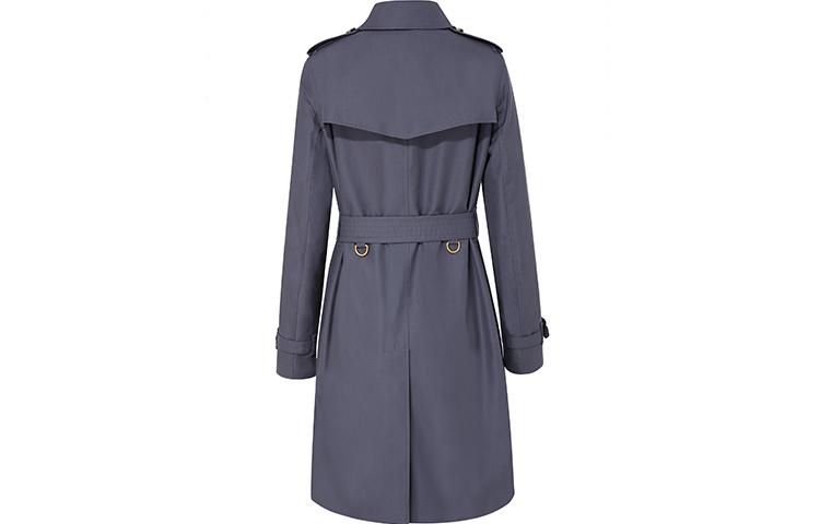 (Women) Burberry Dark Grey Belted Trench Coat 40733721 圖 3