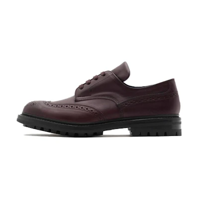 (W) Burberry Devon 'Laser-Cut Purple'