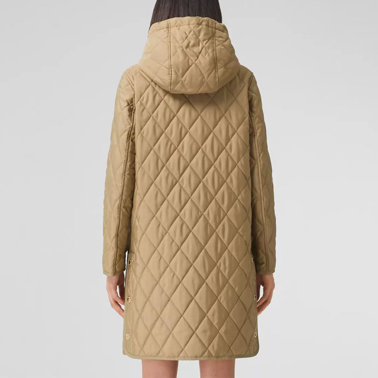 Purchase (W) 버버리 다이아몬드 퀼팅 후드 자켓 베이지. 80487111