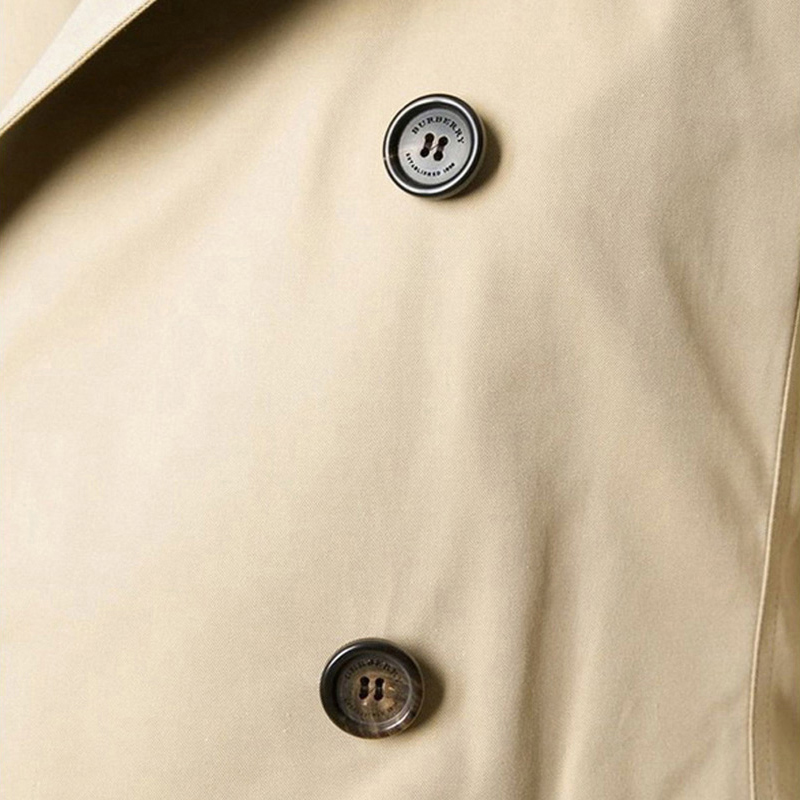 (Women) Burberry Double-Breasted Belted Trench Coat Khaki. 39004551 圖 6