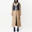 Lookbook (Women) Burberry Double-Breasted Denim Panel Trench Coat Beige 45676721
