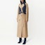 Purchase (Women) Burberry Double-Breasted Denim Panel Trench Coat Beige 45676721