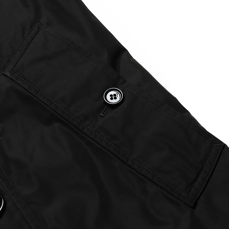 (Women) Burberry Double-Breasted Hooded Mid-Length Trench Coat Black 80335201 圖 7