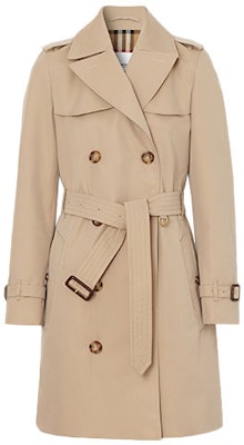 (W) Burberry 雙排扣長袖風衣外套 蜂蜜米色 80279471 Order (W) Burberry 雙排扣長袖風衣外套 蜂蜜米色 80279471