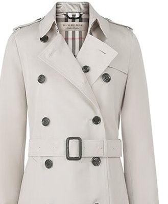 (W) Burberry Trench Coat Mid-Length Double-Breasted Abu Muda. 80209691 Cheap (W) Burberry Trench Coat Mid-Length Double-Breasted Abu Muda. 80209691
