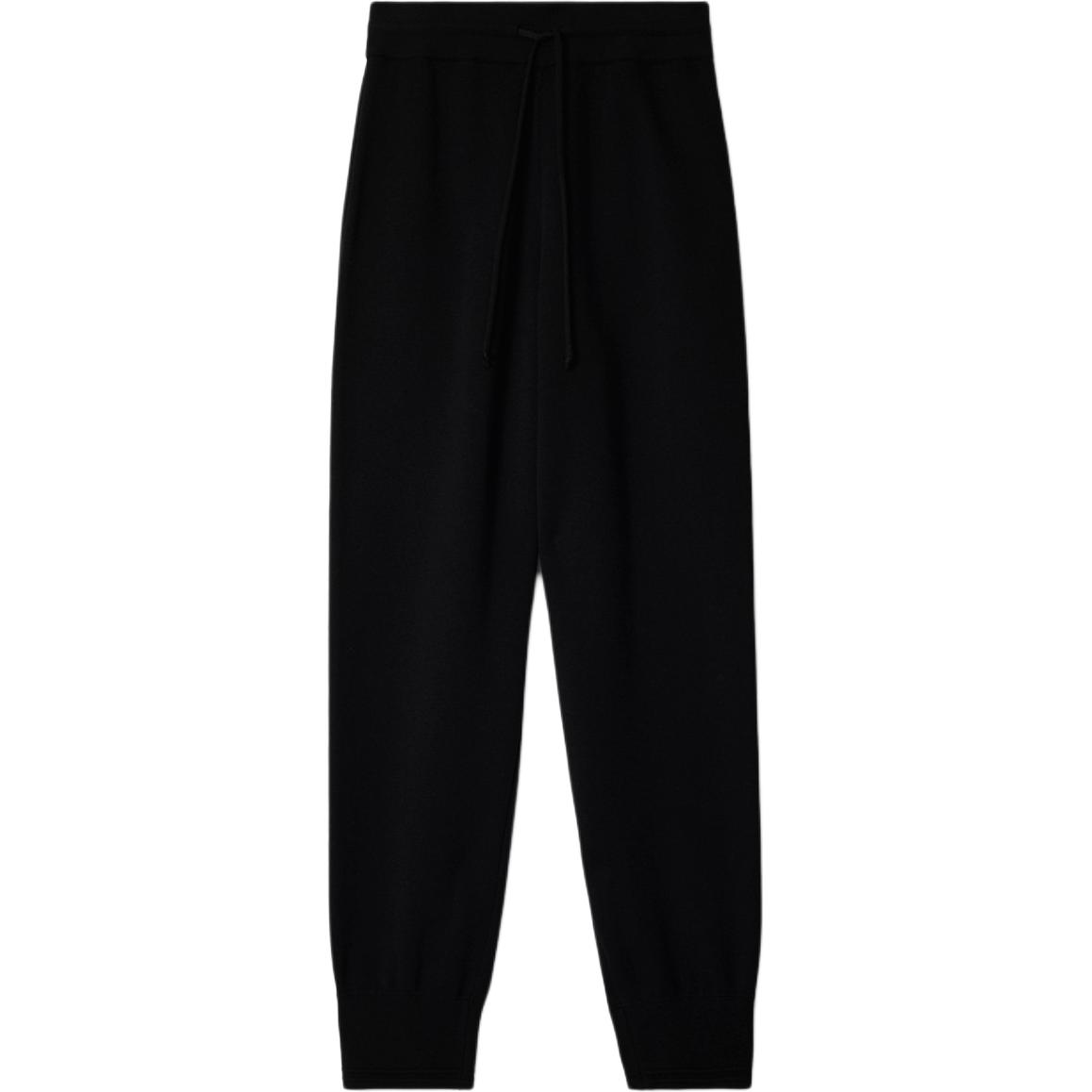 (Women) Burberry Elastic Waist Jogger Pants Women’s Casual Wear - Black. 80944501