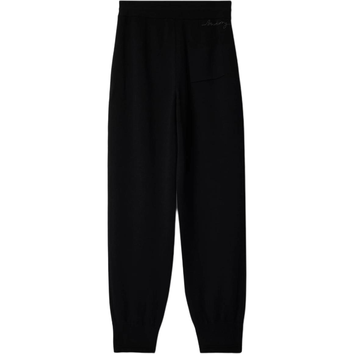 Lookbook (W) Pantalones Jogger Mujer Burberry Cintura Elástica Casual - Negro. 80944501