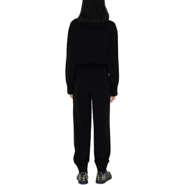 Purchase (W) Pantalones Jogger Mujer Burberry Cintura Elástica Casual - Negro. 80944501