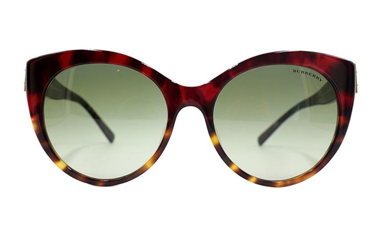 (Women) Burberry Elegant Butterfly Red Tortoiseshell  Sunglasses 4247D. B4247-D 3635/8E