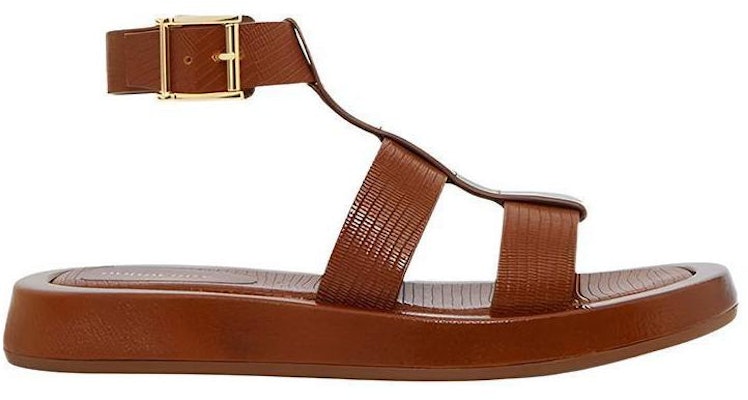 (W) バーバリー型押しレザー厚底サンダル(タンブラウン) 80563281 Order (W) バーバリー型押しレザー厚底サンダル(タンブラウン) 80563281