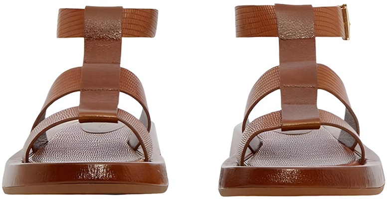 (W) バーバリー型押しレザー厚底サンダル(タンブラウン) 80563281 Lookbook (W) バーバリー型押しレザー厚底サンダル(タンブラウン) 80563281