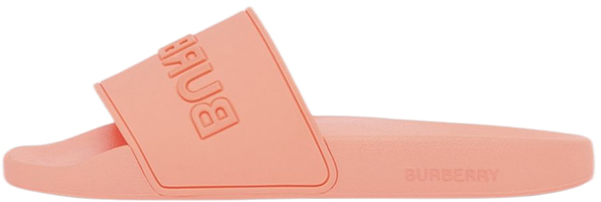 (Women) Burberry Embossed Logo Slide 'Peach Pink' 80571671 Buy (Women) Burberry Embossed Logo Slide 'Peach Pink' 80571671