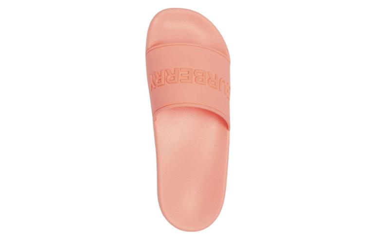 (W) Burberry Embossed Logo Slide 'Peach Pink' 圖 3