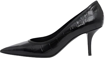 (Women) Burberry Embossed Pointed-Toe Stiletto 'Black' 80613511 (Women) Burberry Embossed Pointed-Toe Stiletto 'Black' 80613511