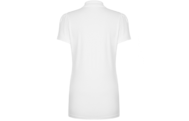 (Women) Burberry Embroidered Knight Short Sleeve Polo Shirt White 38128251 圖 3