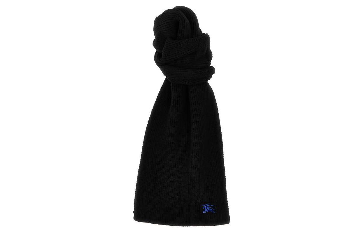(Women) Burberry Equestrian Knight Design Wool Scarf Women’s Black 8085771BLACK 圖 2