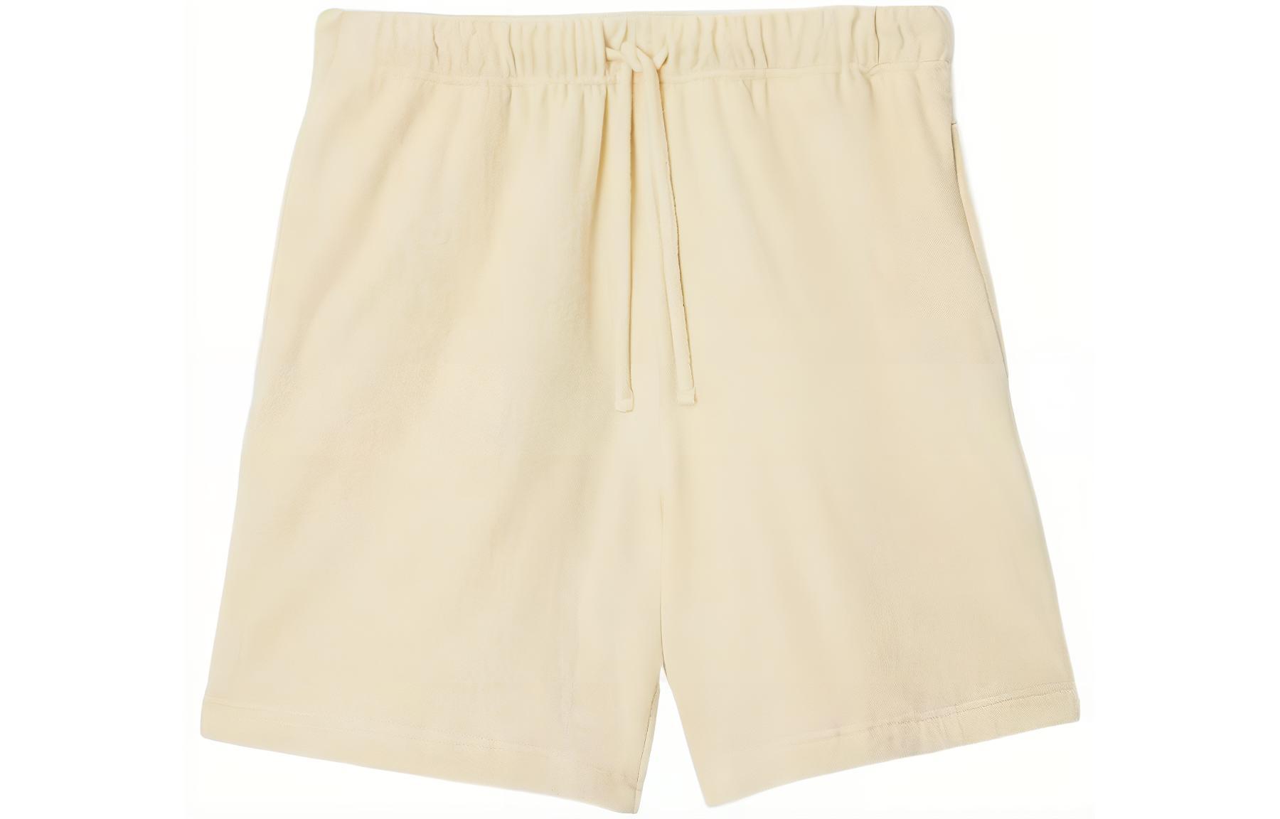 (Women) Burberry Equestrian Knight Logo  Drawstring Casual Shorts Beige. 80813221