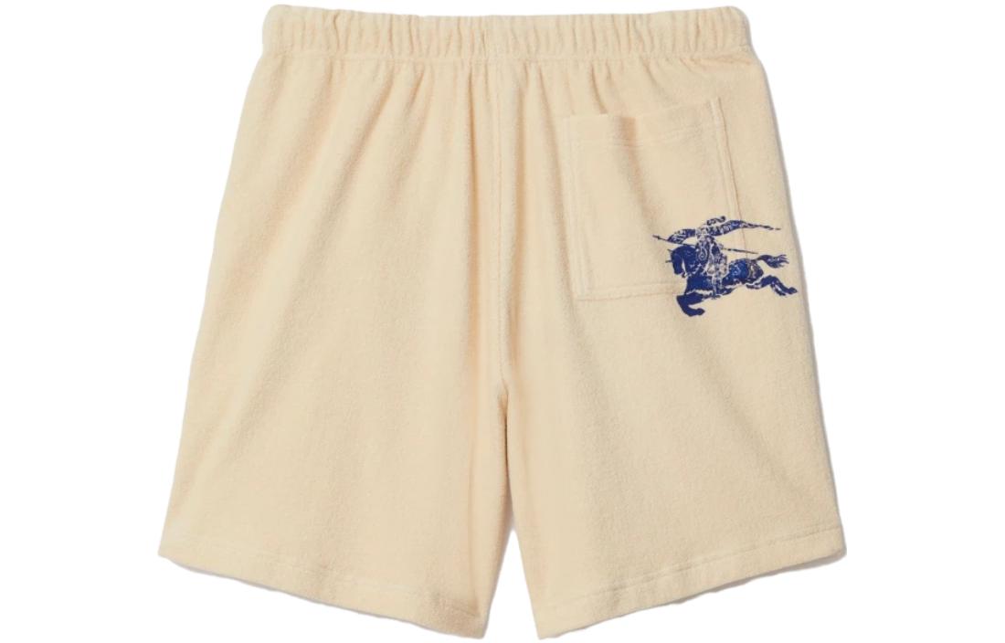 (Women) Burberry Equestrian Knight Logo  Drawstring Casual Shorts Beige. 80813221 圖 3